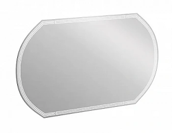 Зеркало LED 090 design 100x60 с подсветкой с антизапотеванием овальное
