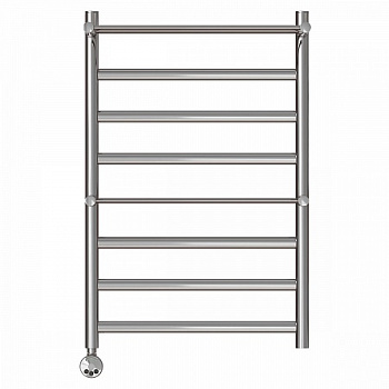 Полотенцесушитель электрический Point Артемида PN14158PE П6 500x800 c 2 полками, левый/правый хром