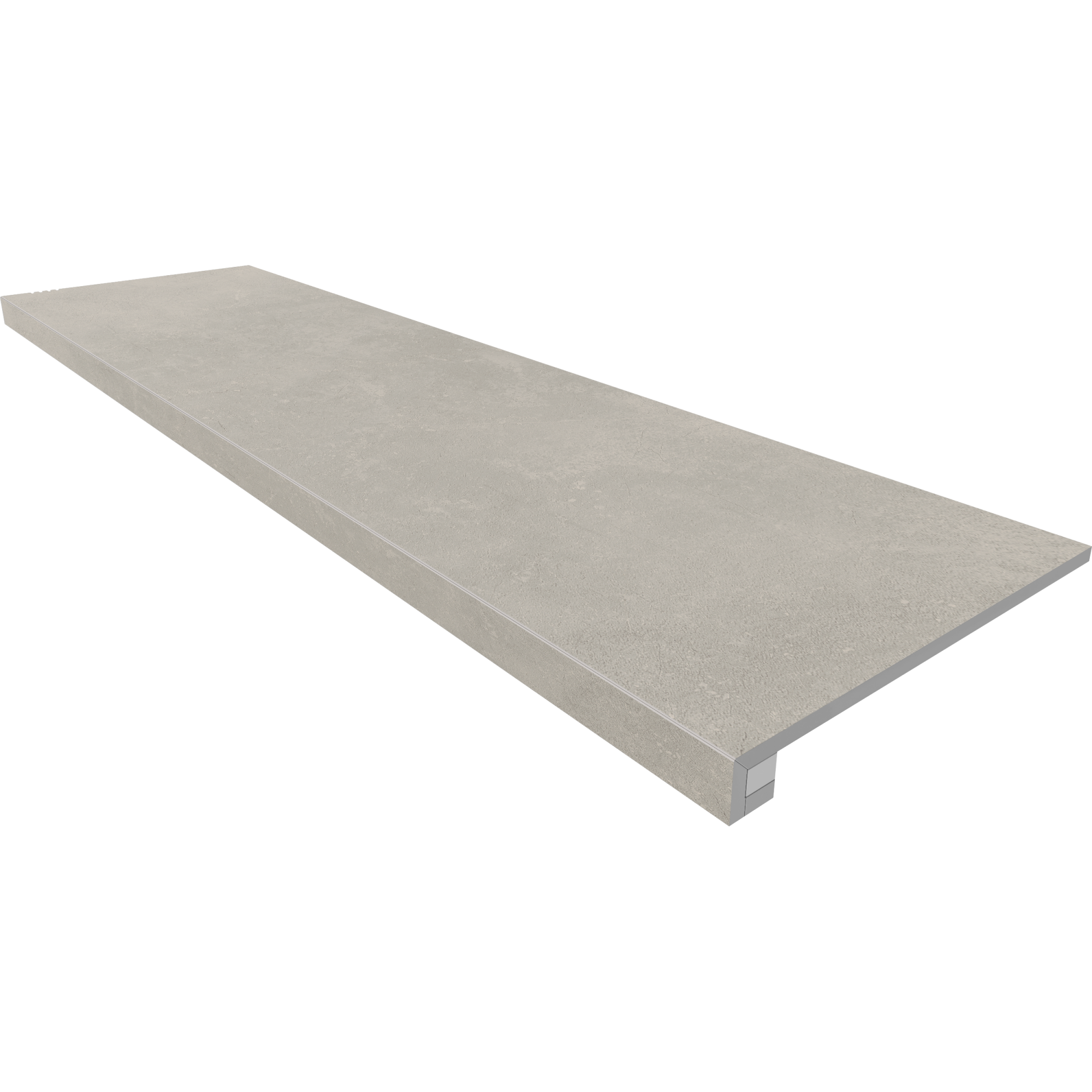 Ступень Ametis Комплект ( MM02 (33x120) непол. (прямоугол. бортик) без насечек + Подступенок (14,5x120))