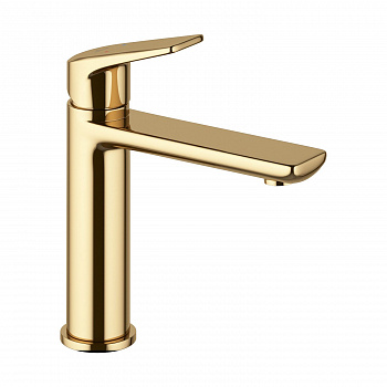 Смеситель для раковины Wellsee ICON! for life 182303000, золото глянцевый