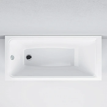 Ванна акриловая 150x70 AM.PM Gem W90A-150-070W-A1 белая глянцевая