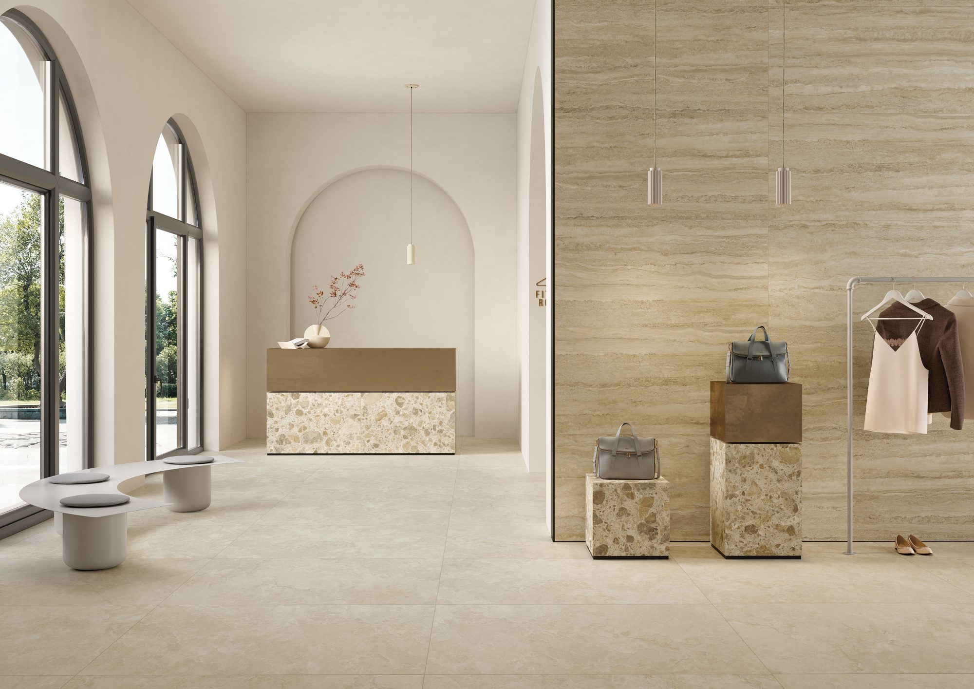 Керамогранит Vitra CityStone Чеппо Мультиколор Матовый R10A 7Рек 60х120
