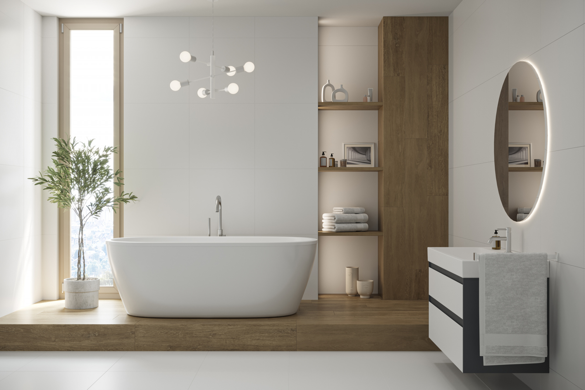 Керамогранит Creto RC White 60х60