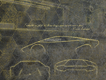90057 Панно Zambaiti (Lamborghini II) (1*1) 3,30x3,00 винил на флизелине
