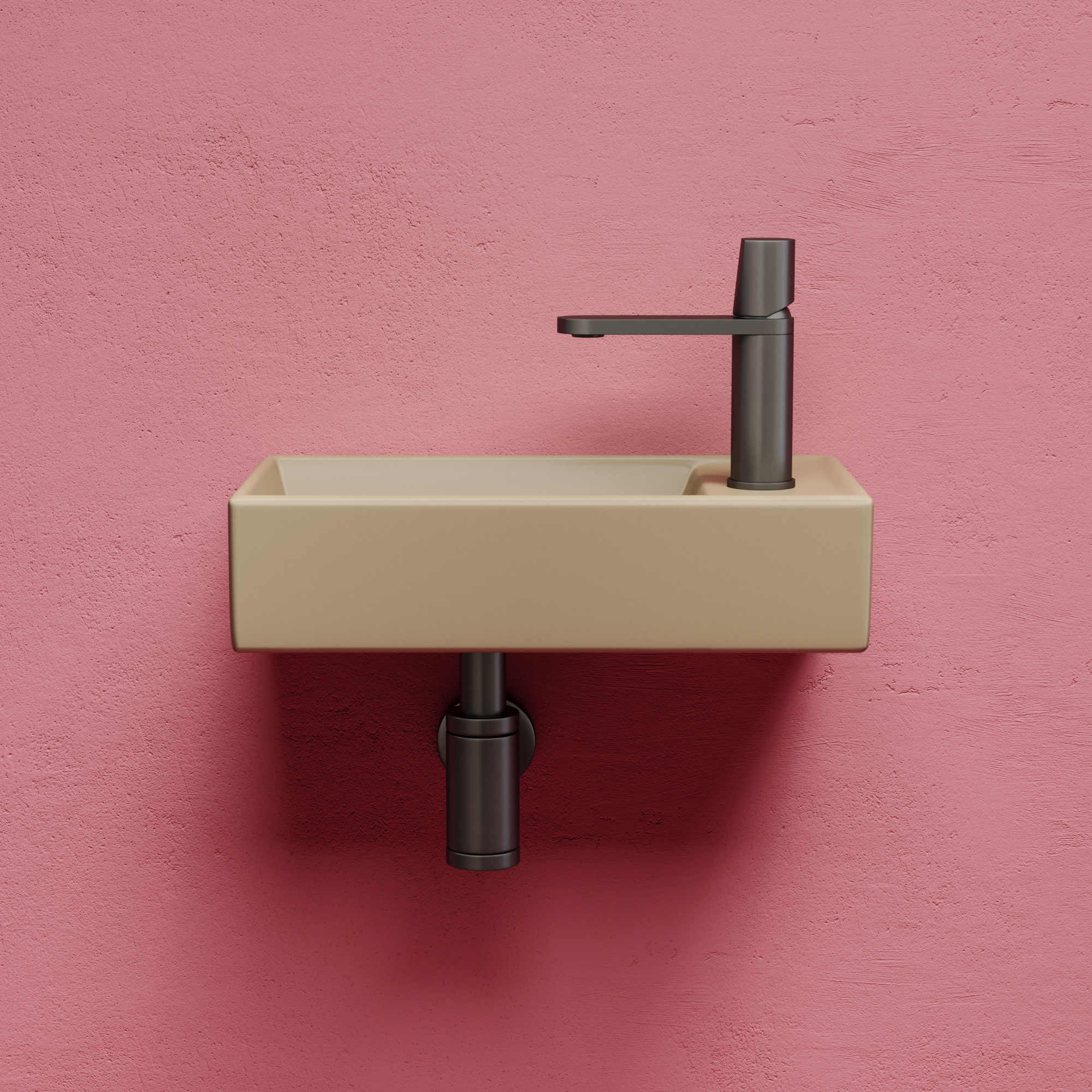 Рукомойник Ceramica Nova Element 41,7, см CN6051LMC капучино матовый