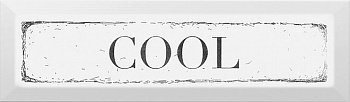 Керамическая плитка Kerama Marazzi Декор Cool чёрный 8,5х28,5