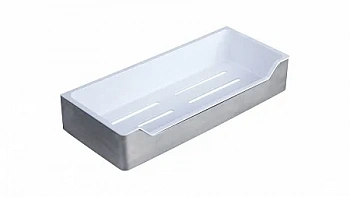 Fixsen HOTEL FX-31003С Полка прямоугольная одноэтажная с пластиковой вставкой