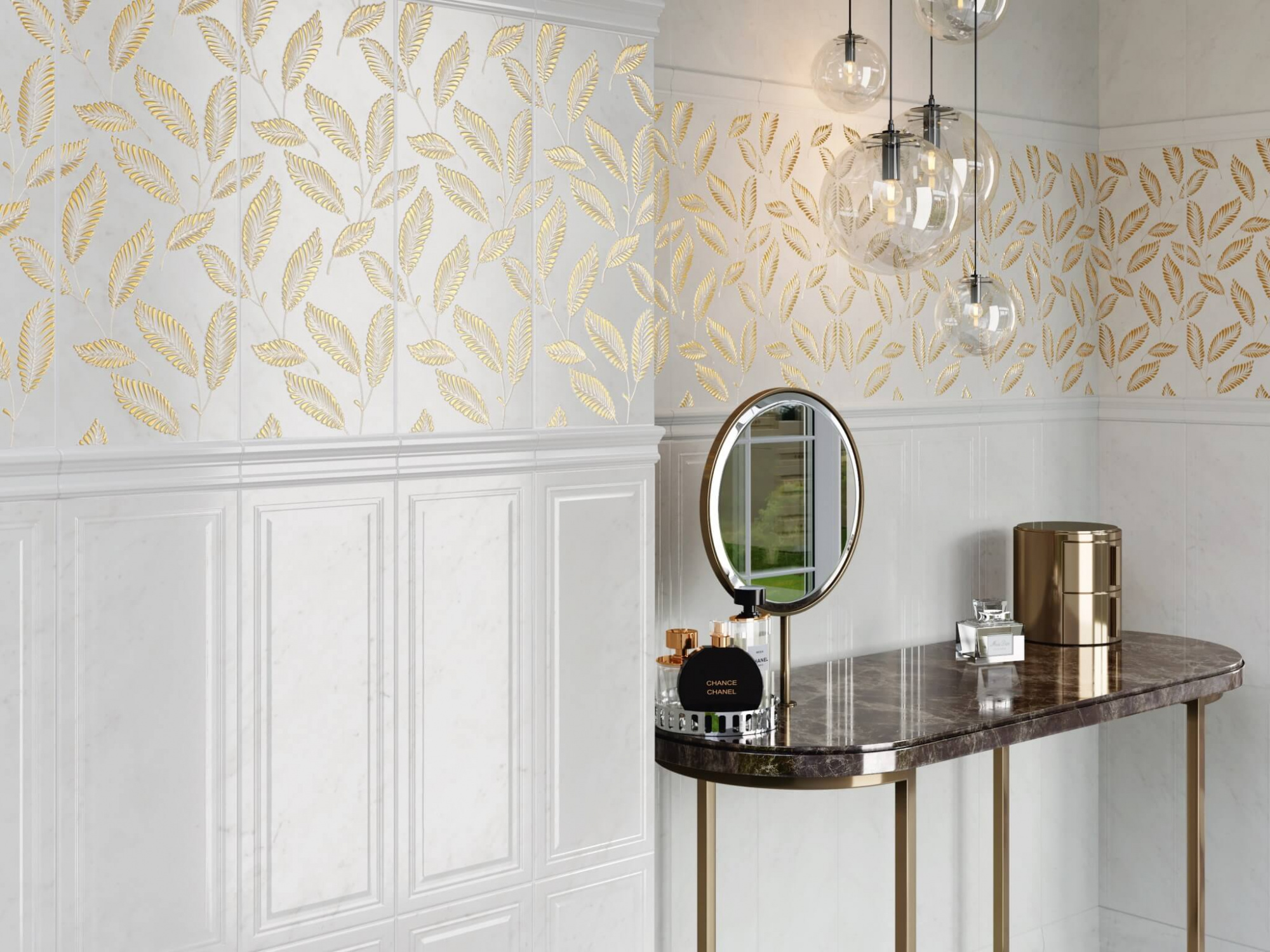 Керамогранит Kerama Marazzi Фрагонар белый обрезной 30х30