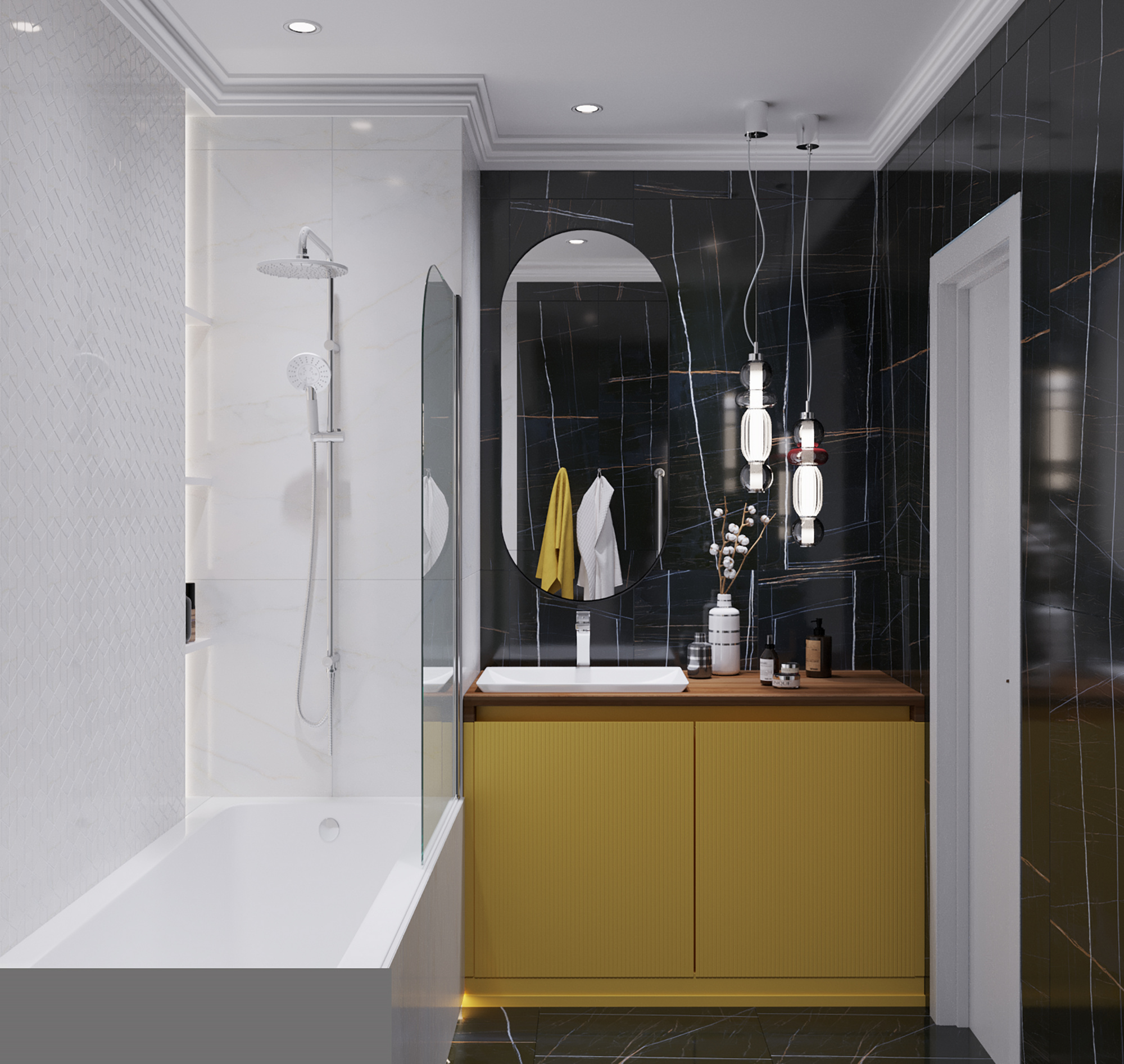 Керамогранит Kerama Marazzi Греппи черный обрезной лаппатированный 60х60