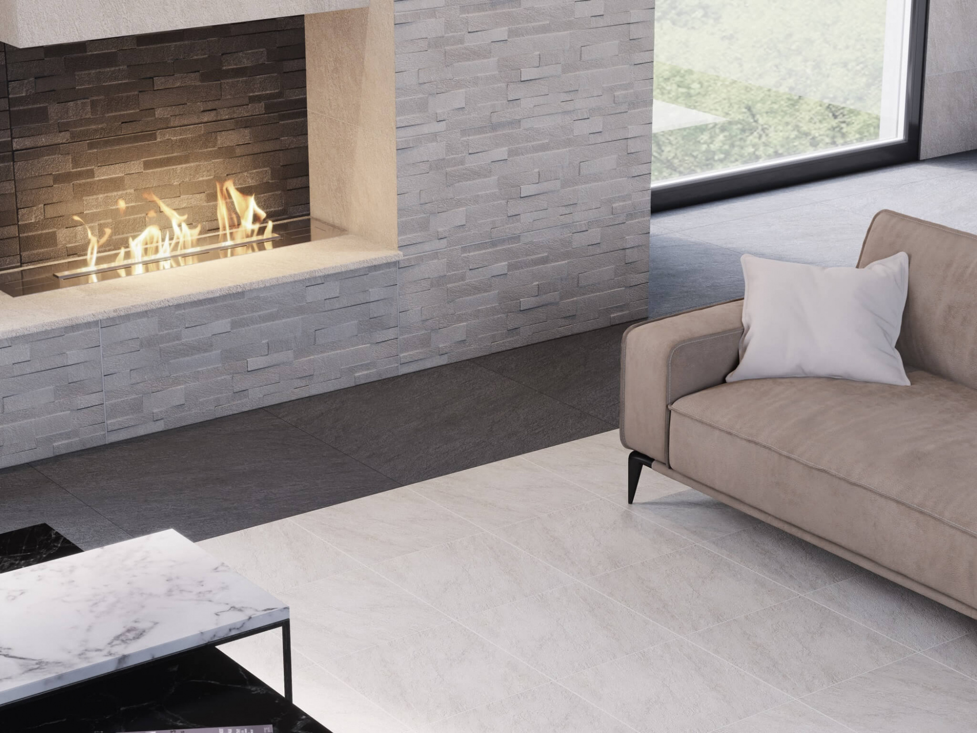 Керамогранит Kerama Marazzi Гренель серый светлый обрезной 60х60