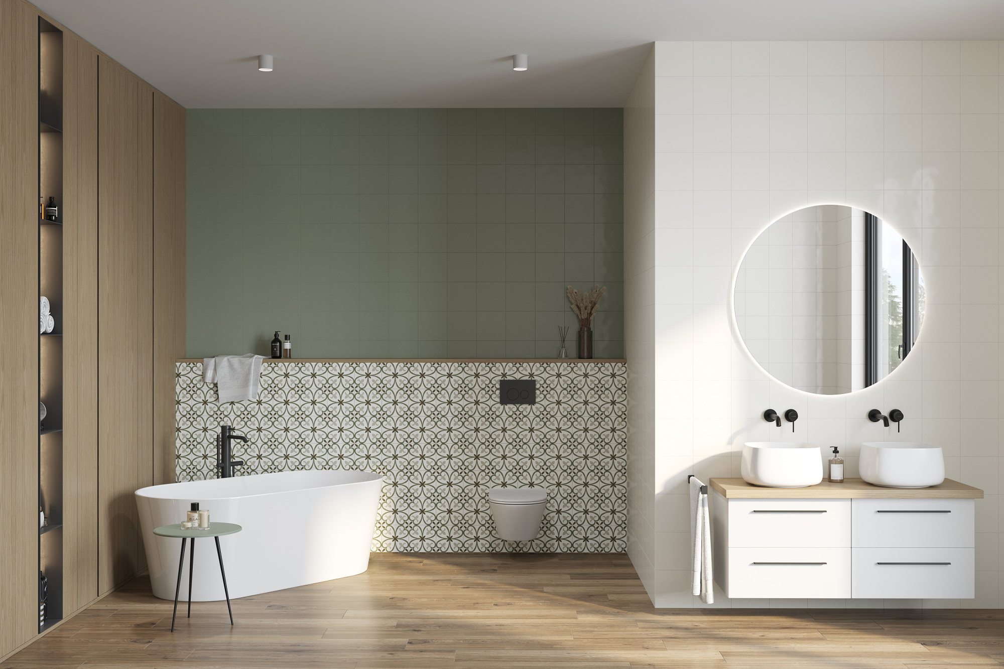 Керамогранит Creto Poly Snowy 20х20 NEW