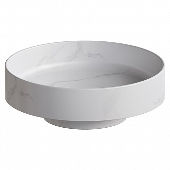 Раковина Boheme Corian 40 см 801-CLCT Calacatta