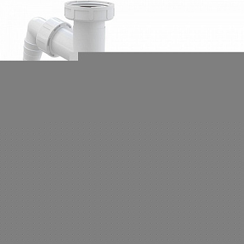 Сифон для умывальника Ø40 с подводкой и накидной гайкой 5/4", арт. A43P