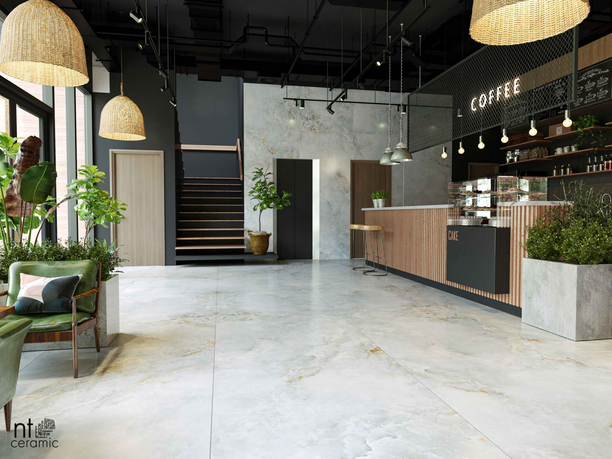 Керамогранит Solano Blue Home