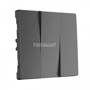 Клавиши для выключателя трехклавишного (графит рифленый) W1139004