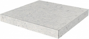 SG632420R/GCA Ступень угловая клееная Терраццо серый светлый 33x33x0,9