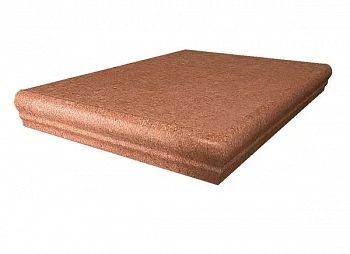 Керамогранит Kerama Marazzi Ступень угловая Аллея кирпичный 30х30