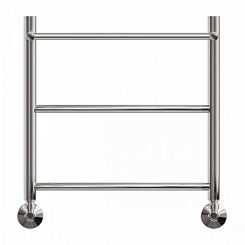 Полотенцесушитель водяной Point Афина PN04155P П2 500x500 с полкой, хром