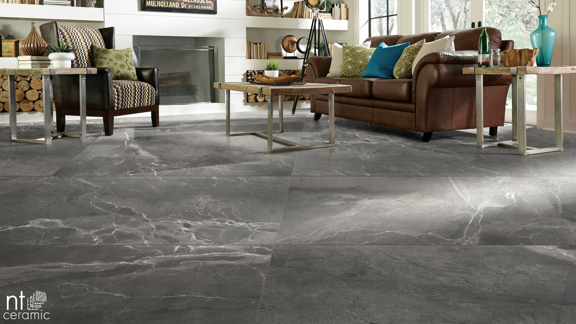 Керамогранит Slate Black