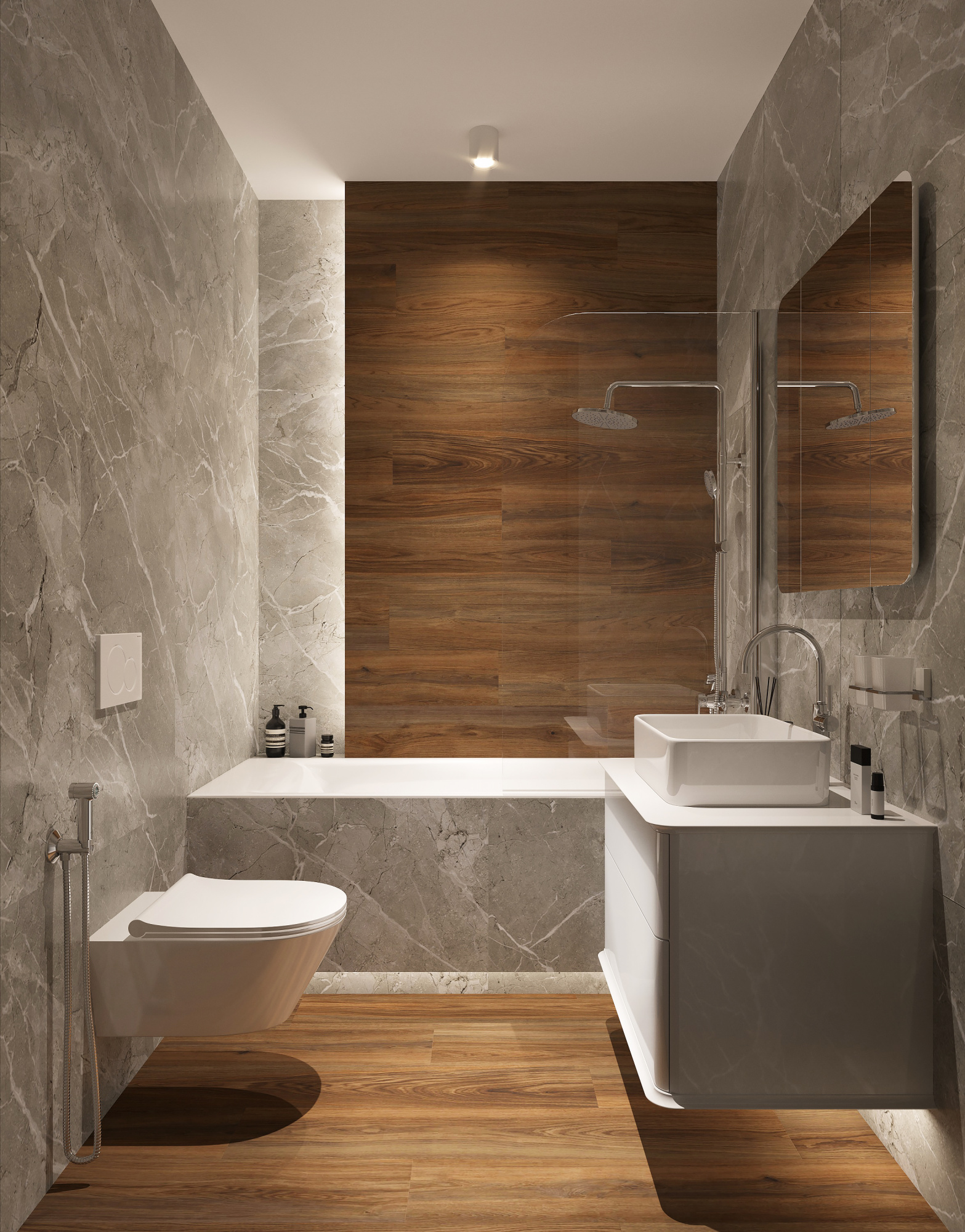 Керамогранит Vitra Walnut Венге Матовый R10A Ректификат 20х120