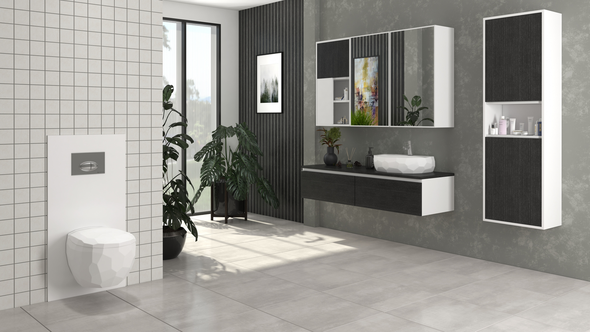 Унитаз подвесной beWash Bekinger 87303601 с функцией биде, с крышкой-сиденьем микролифт, белый глянец