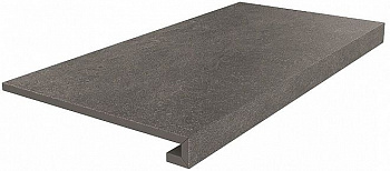 Керамогранит Kerama Marazzi Ступень клееная Про Стоун антрацит 33х60