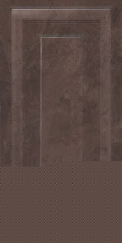 Керамическая плитка Kerama Marazzi Плитка Версаль коричневый панель обрезной 30х60