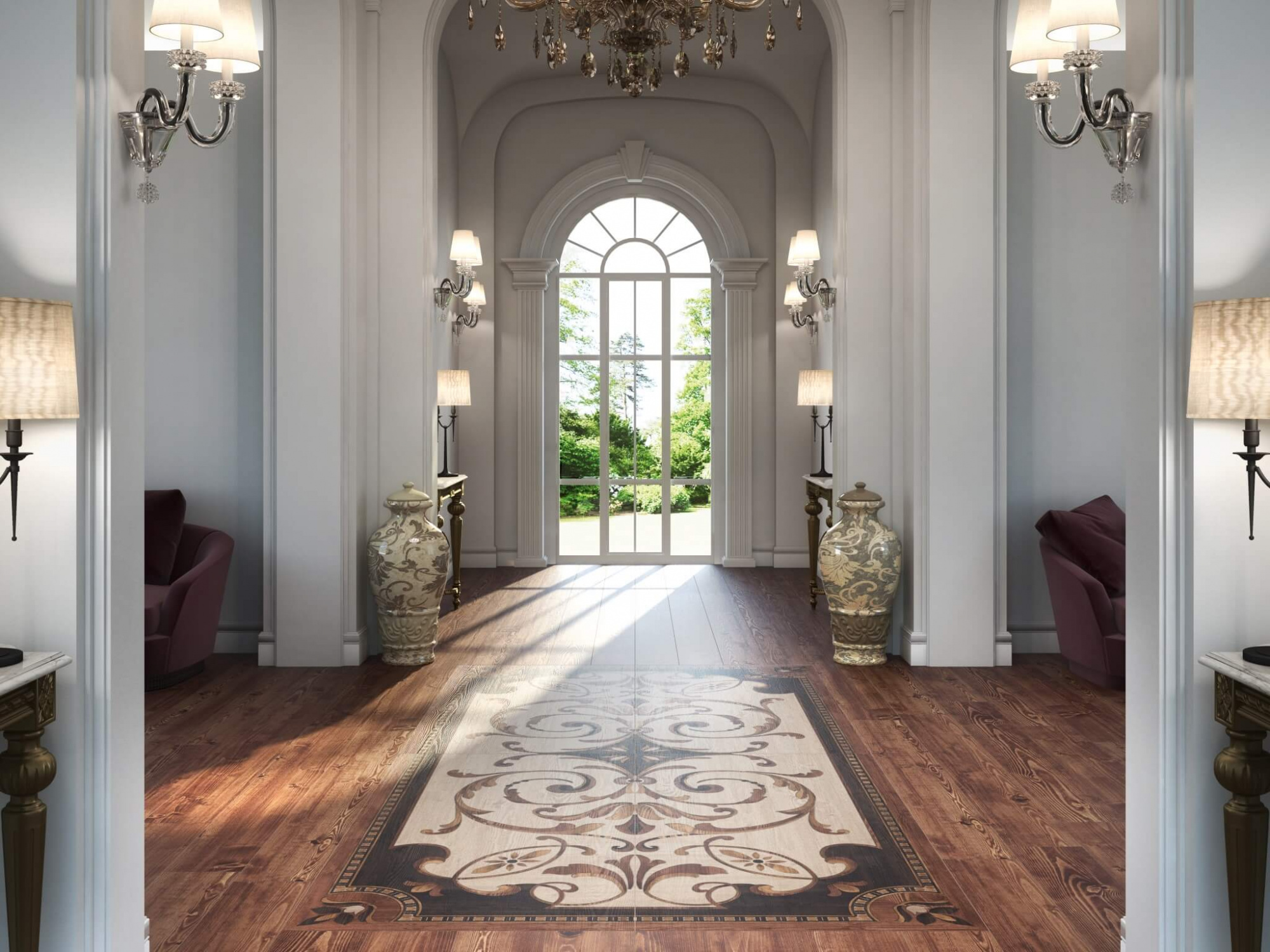Керамогранит Kerama Marazzi Гранд Вуд коричневый обрезной 20х160
