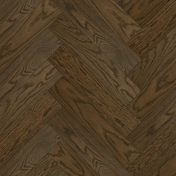 Кварцевый паркет Quartz Parquet Английская Ёлка Дуб Брауни 33-413