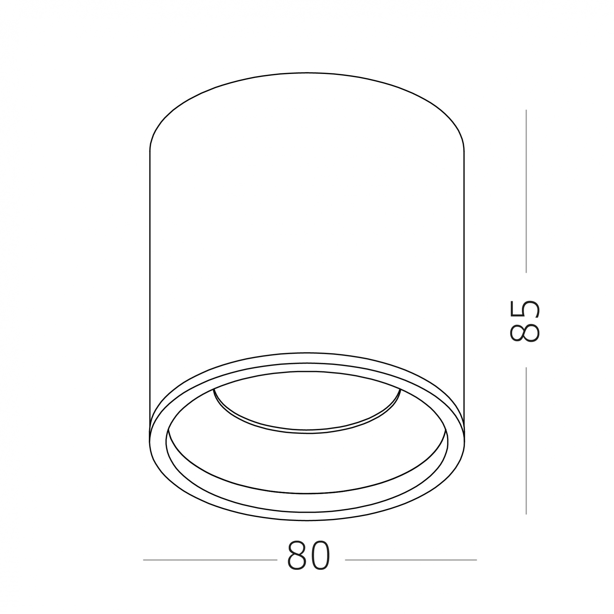 Светильник накладной LED 12W 4000K