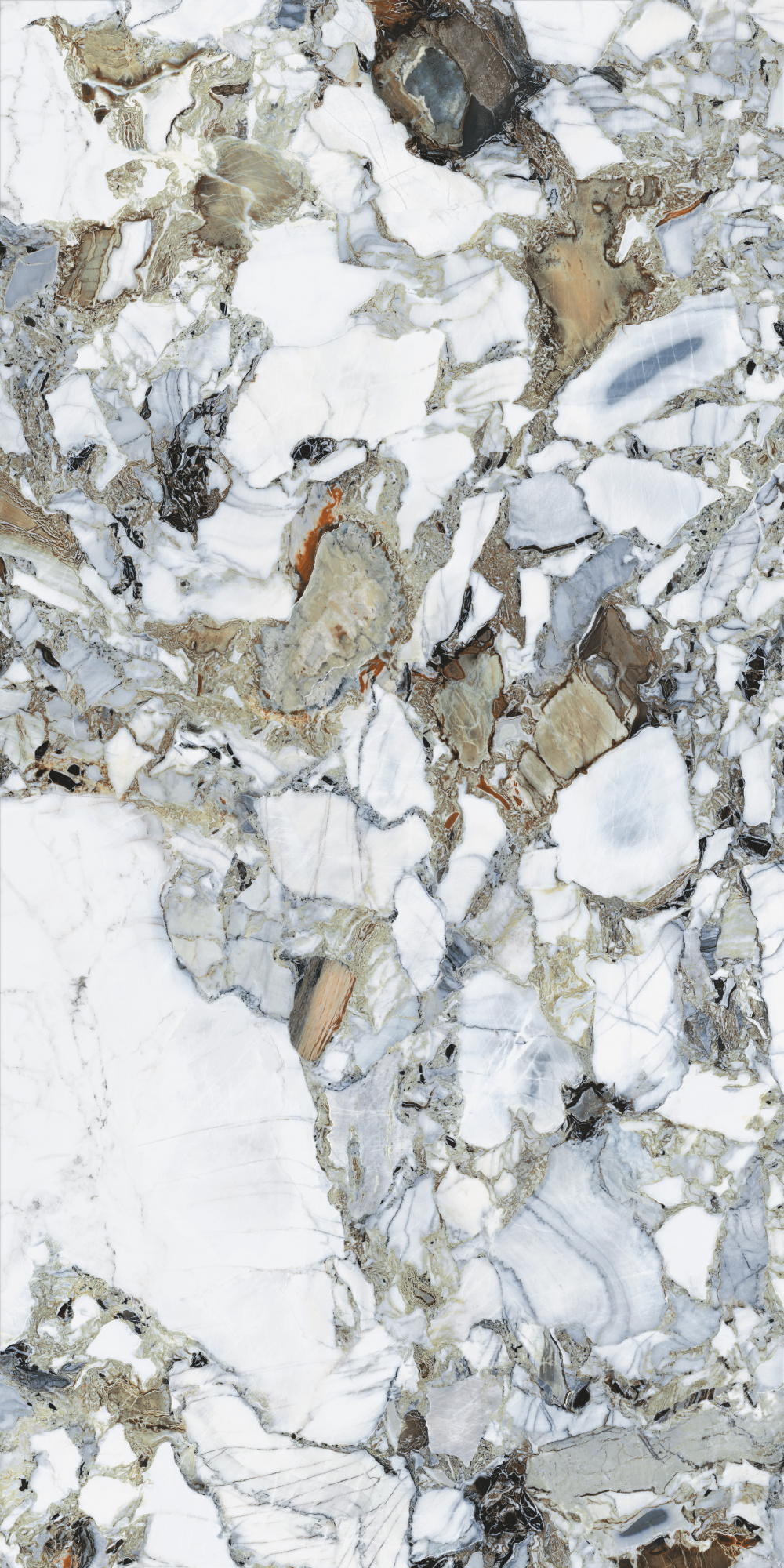 Керамогранит Vitra CityMarble Амазония Мультиколор Матовый R10A 7Рек 60х120