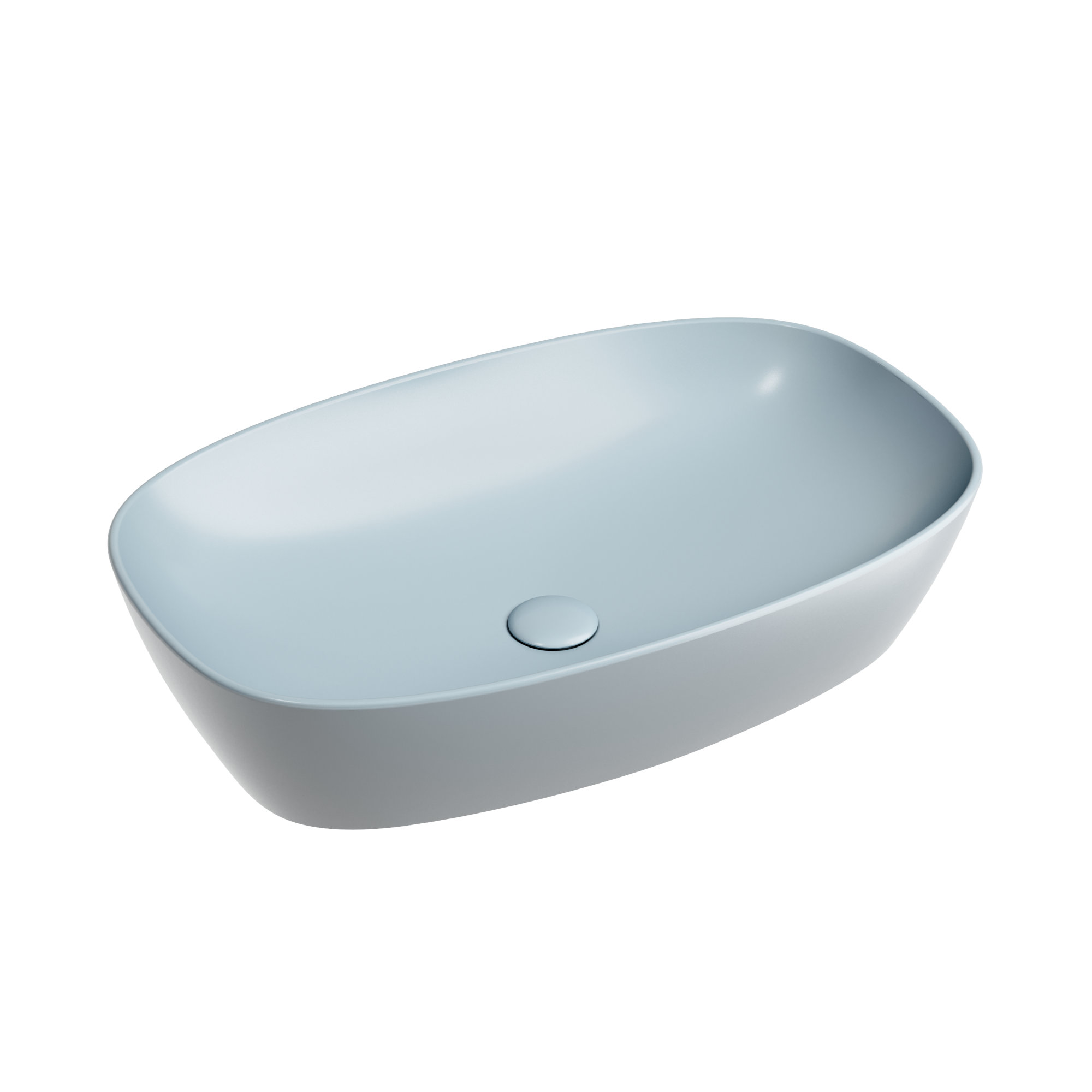 Раковина Ceramica Nova Element 60 см CN6049MHL серо-голубая