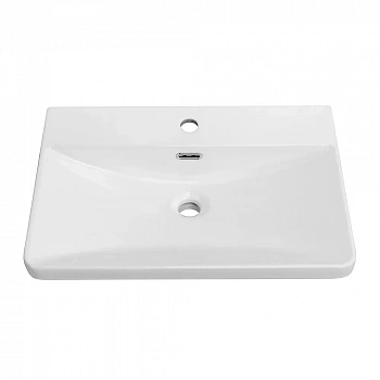 Раковина BelBagno 61 см BB-8076-3-60 белая