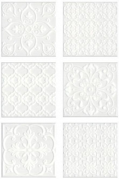 Керамическая плитка Kerama Marazzi Плитка Суррей белый 20х20