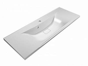 Раковина из искусственного мрамора BelBagno BB1200/450-LV-MR-PR 120x45x15 см