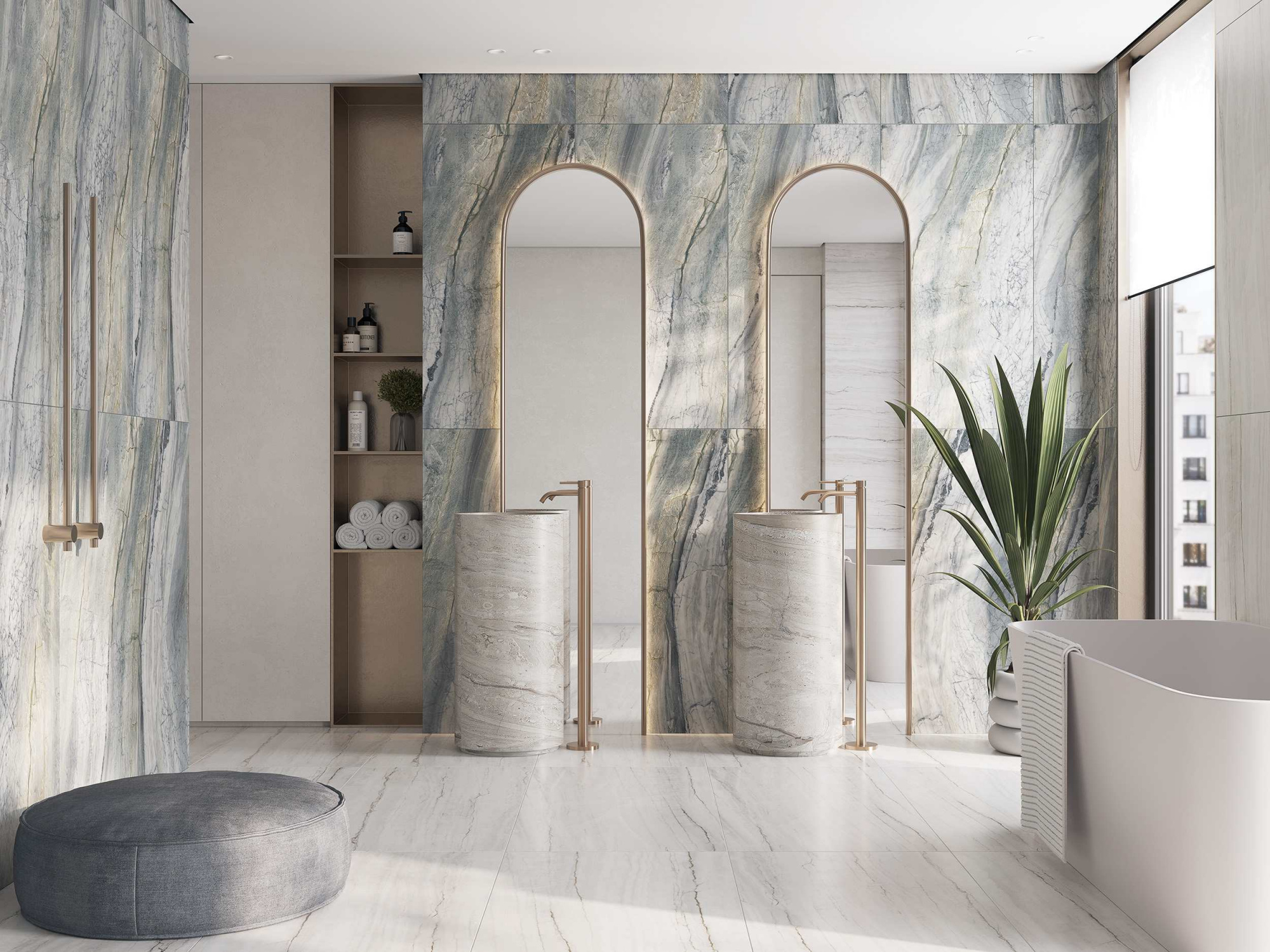 Керамогранит Meissen Elemento 17544 многоцветный ректификат 60x120