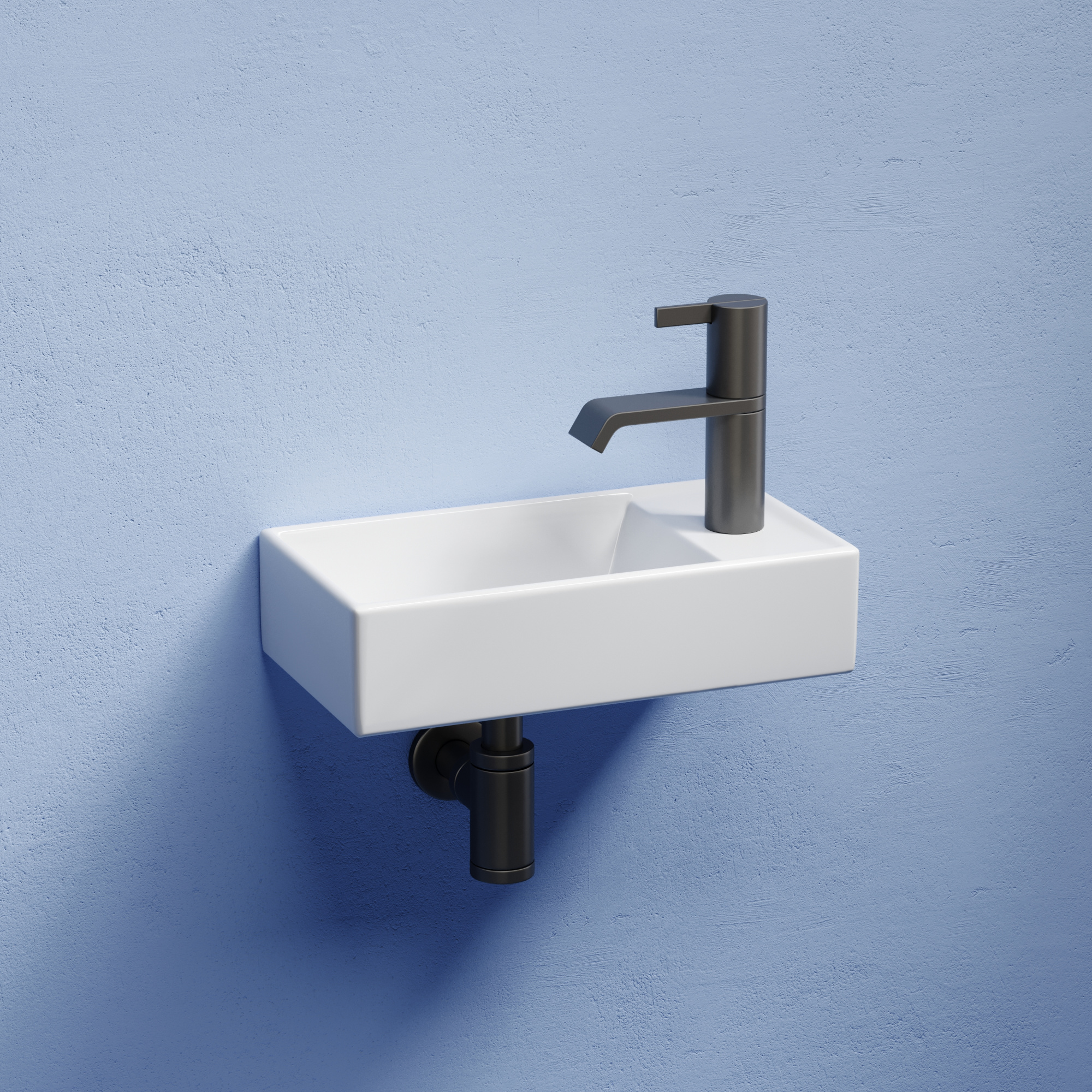 Рукомойник Ceramica Nova Element 41,7, см CN6051L белый
