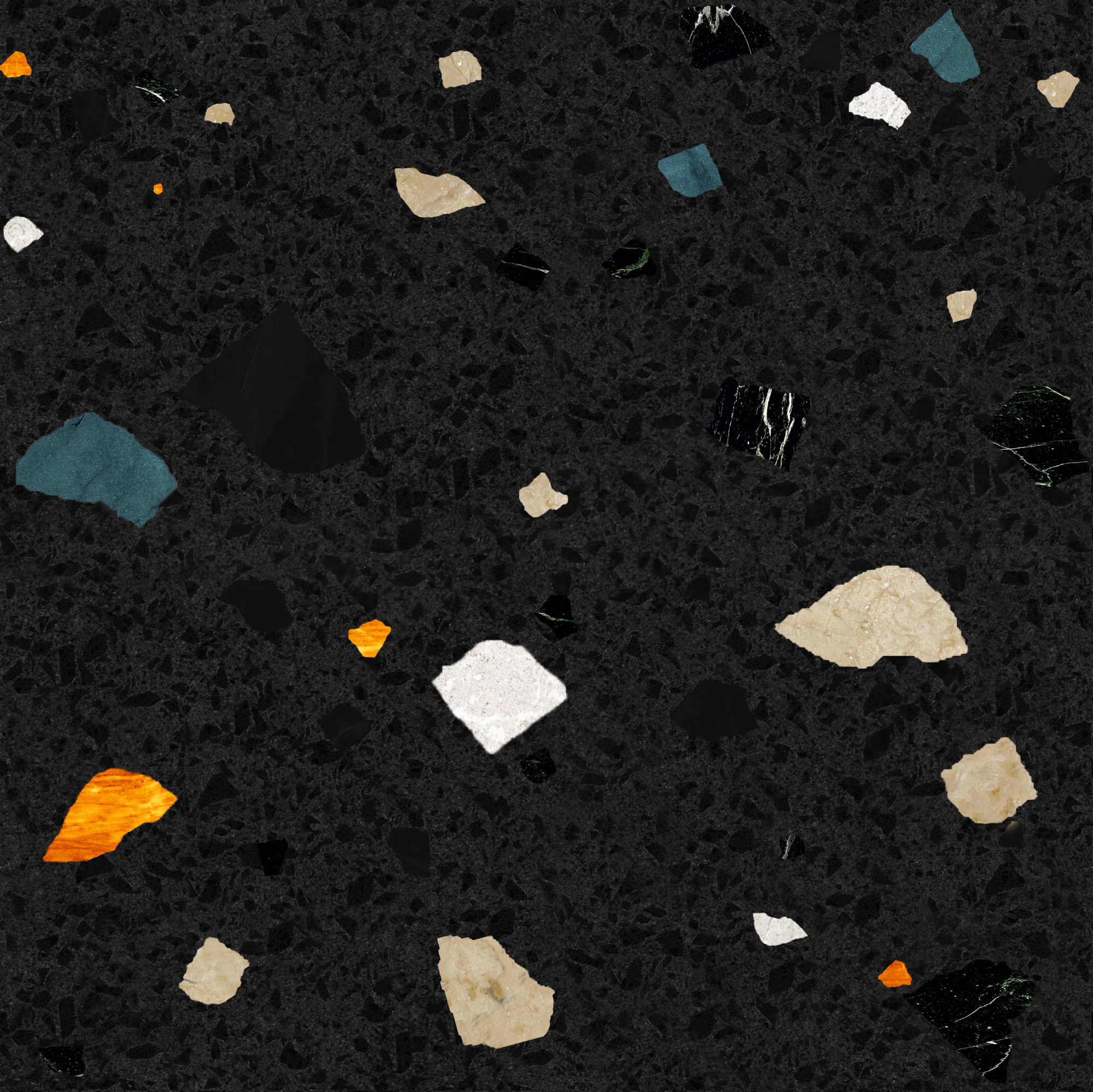 Керамогранит Creto Cray dark shards 60х60