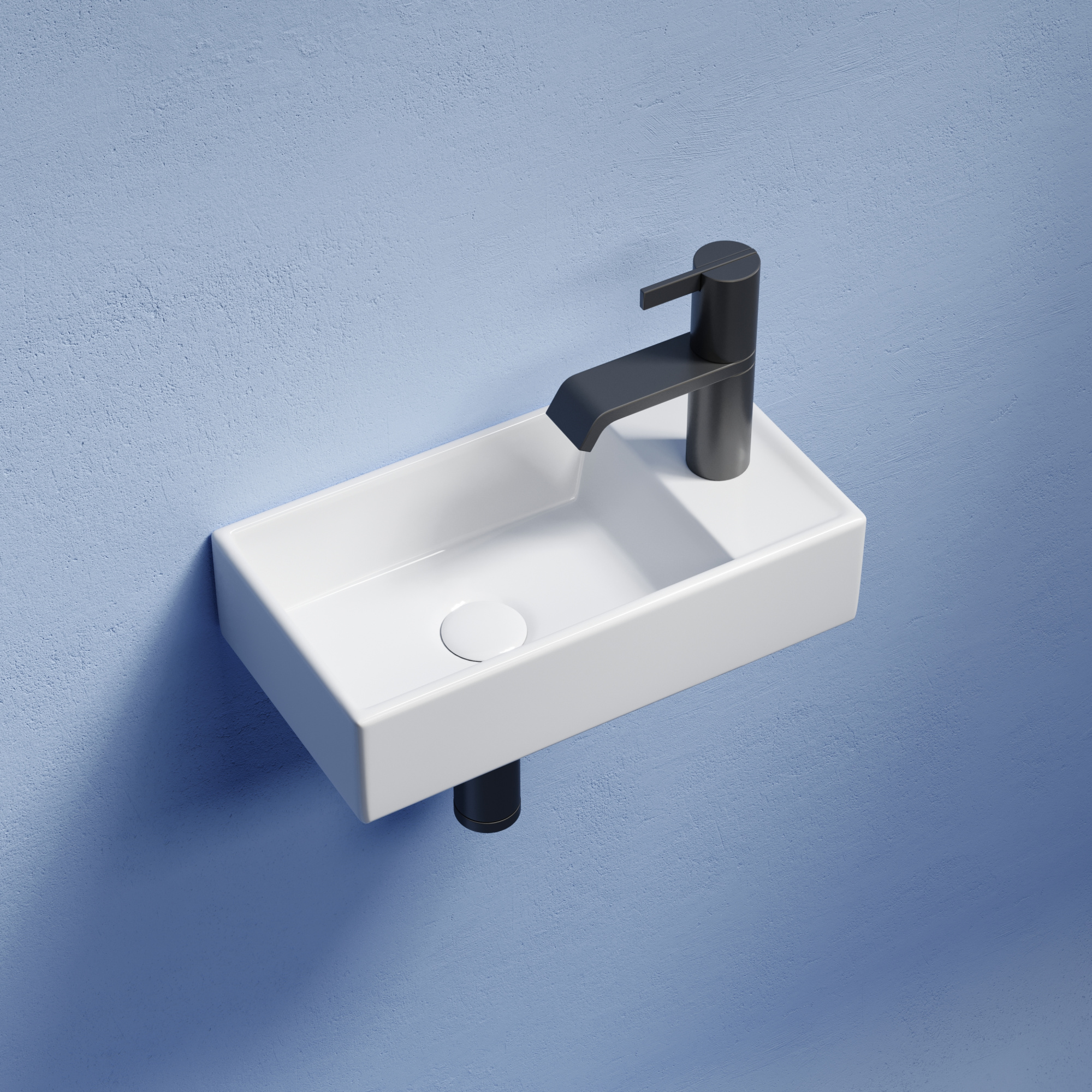 Рукомойник Ceramica Nova Element 41,7, см CN6051L белый