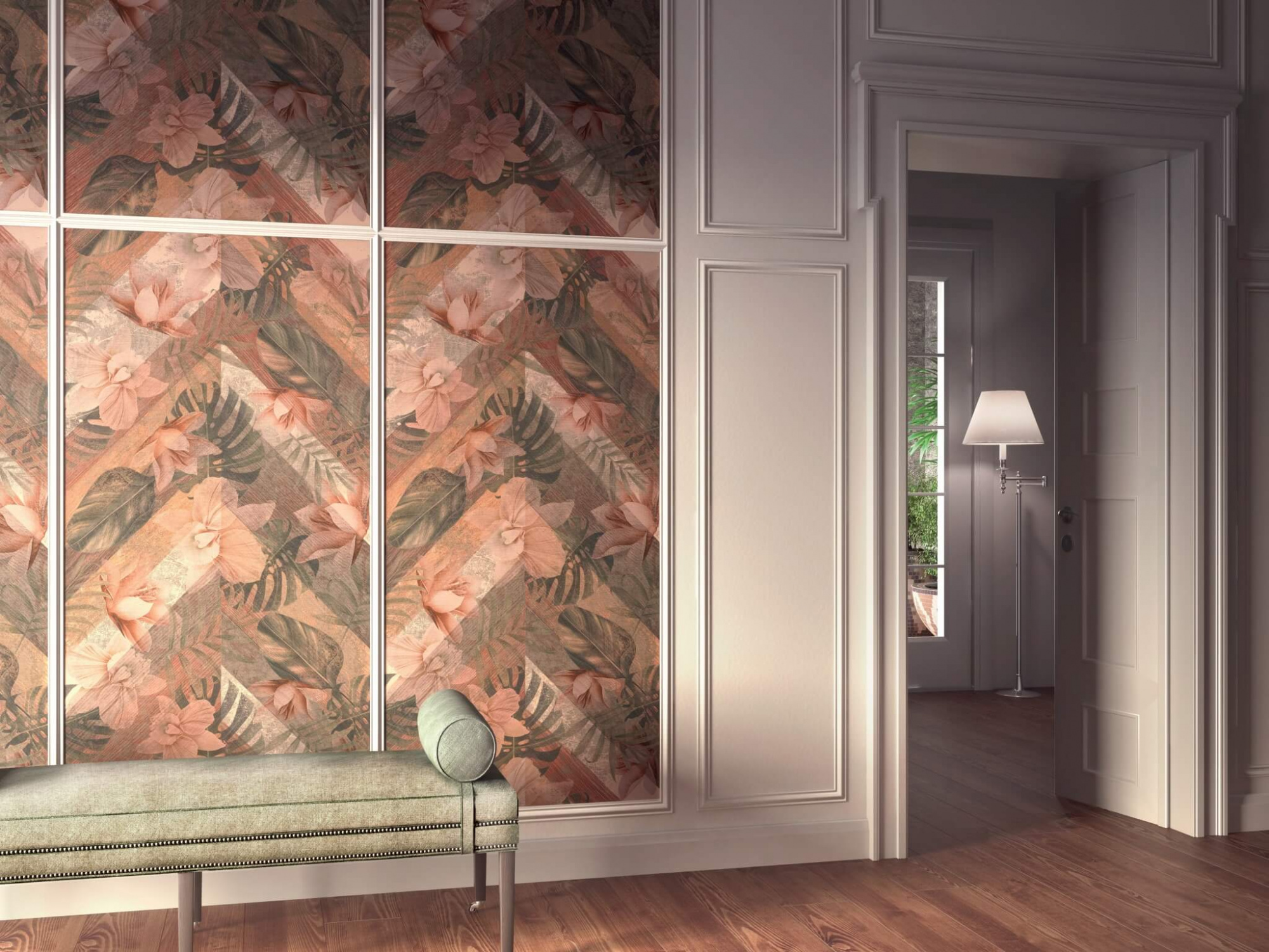 Керамогранит Kerama Marazzi Гранд Вуд коричневый обрезной 20х160
