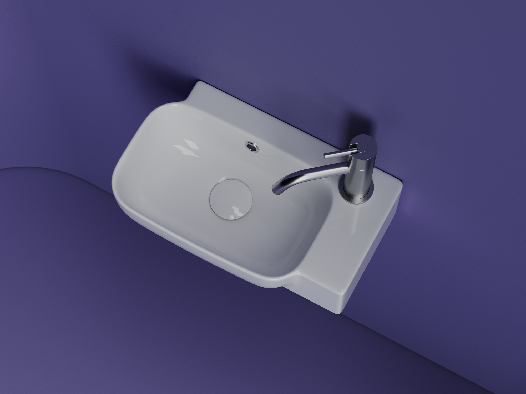 Раковина Ceramica Nova Element 40 см CN6074L белая