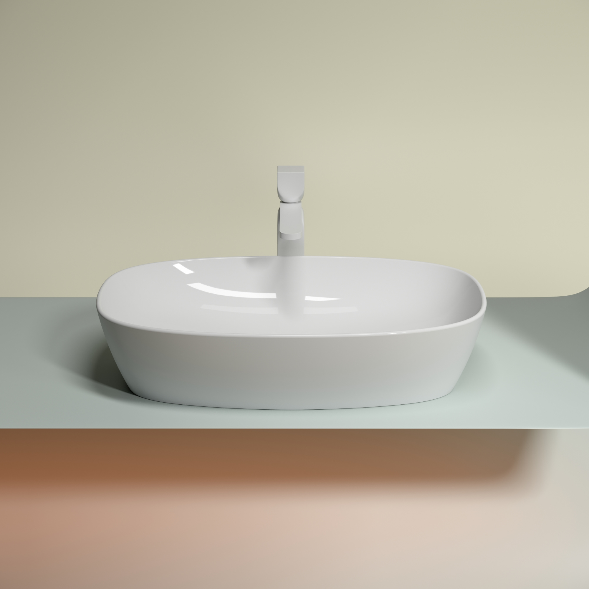 Раковина Ceramica Nova Element 60 см CN6049 белая