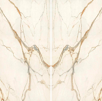 Керамогранит Calacatta Imperiale Bookmatch Silk 160x320